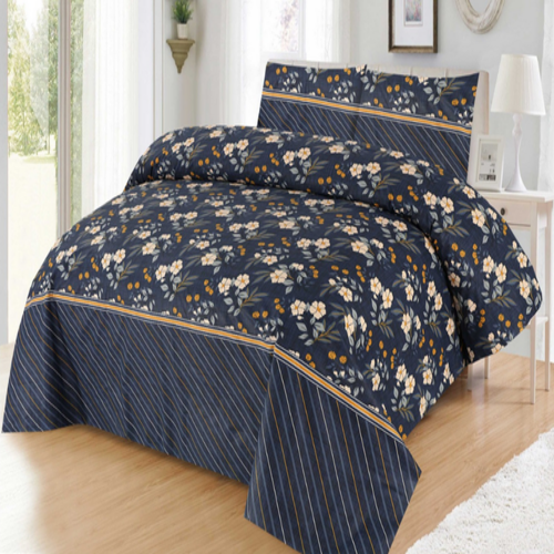 Rahat Collection - 3 pcs King Size Bed Sheet Set