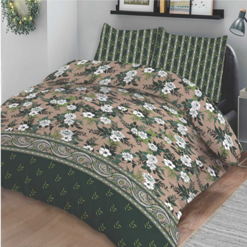 Rahat Collection - 3 pcs King Size Bed Sheet Set