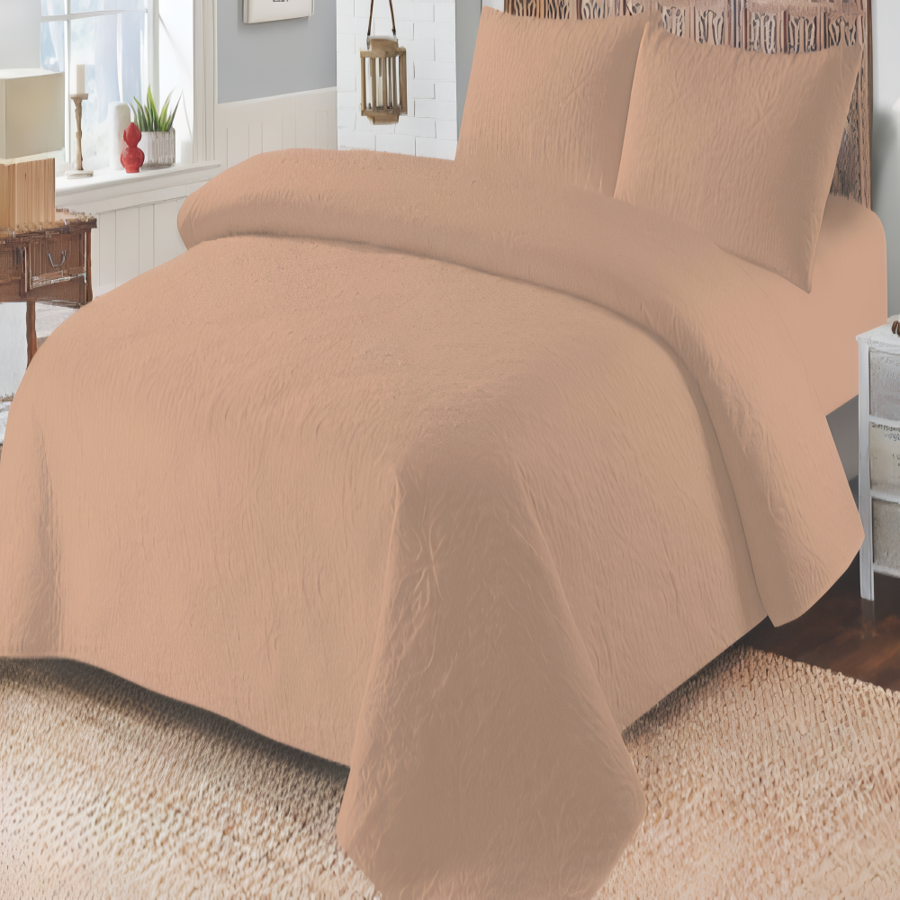 Sama Collection - 3 pcs Luxury Bed Spread Set – Egyptian Cotton Feel
