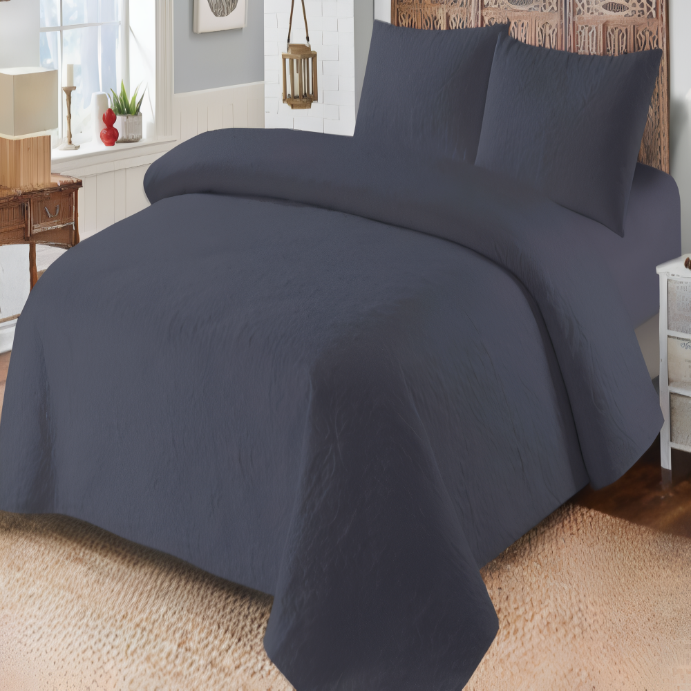Sama Collection - 3 pcs Luxury Bed Spread Set – Egyptian Cotton Feel