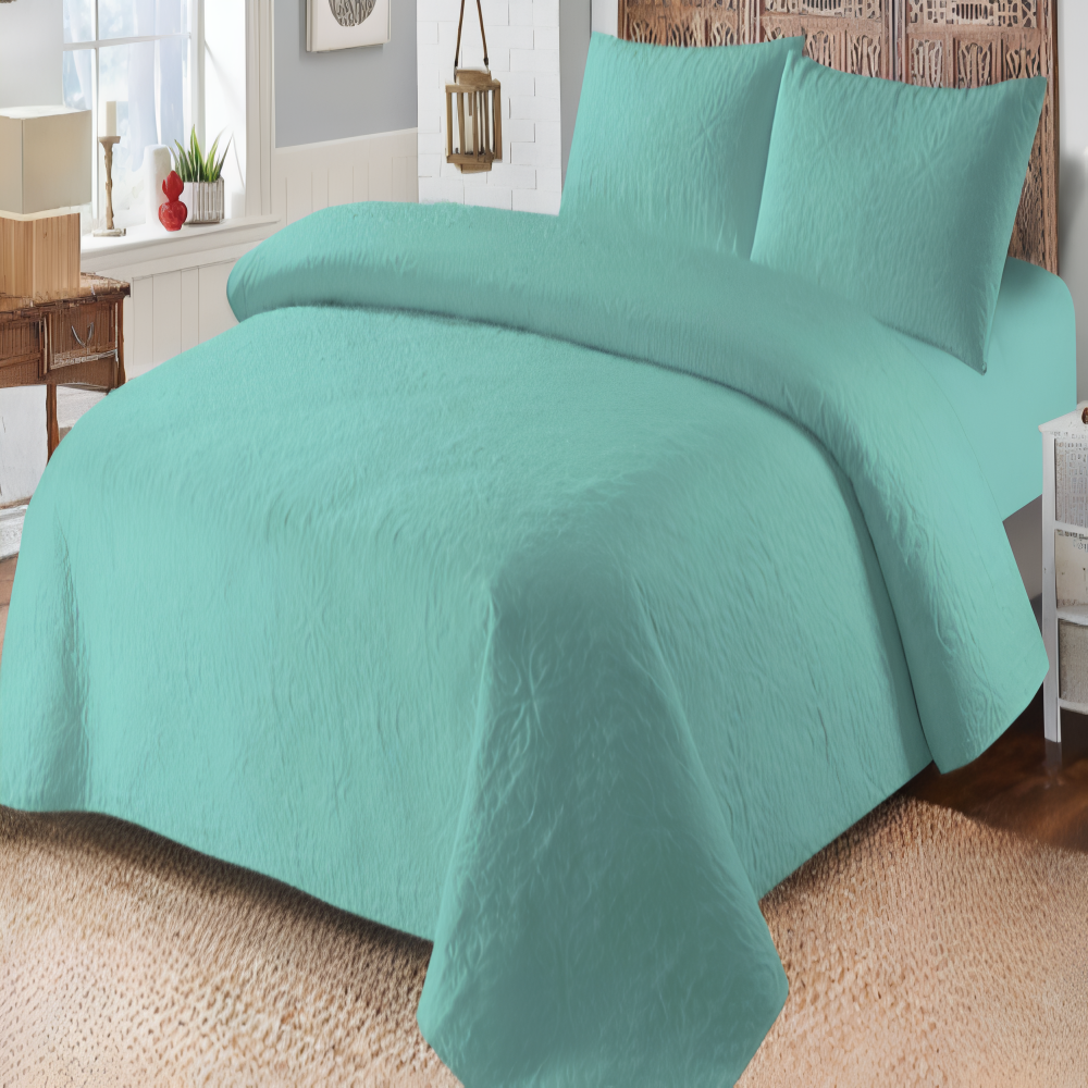 Sama Collection - 3 pcs Luxury Bed Spread Set – Egyptian Cotton Feel