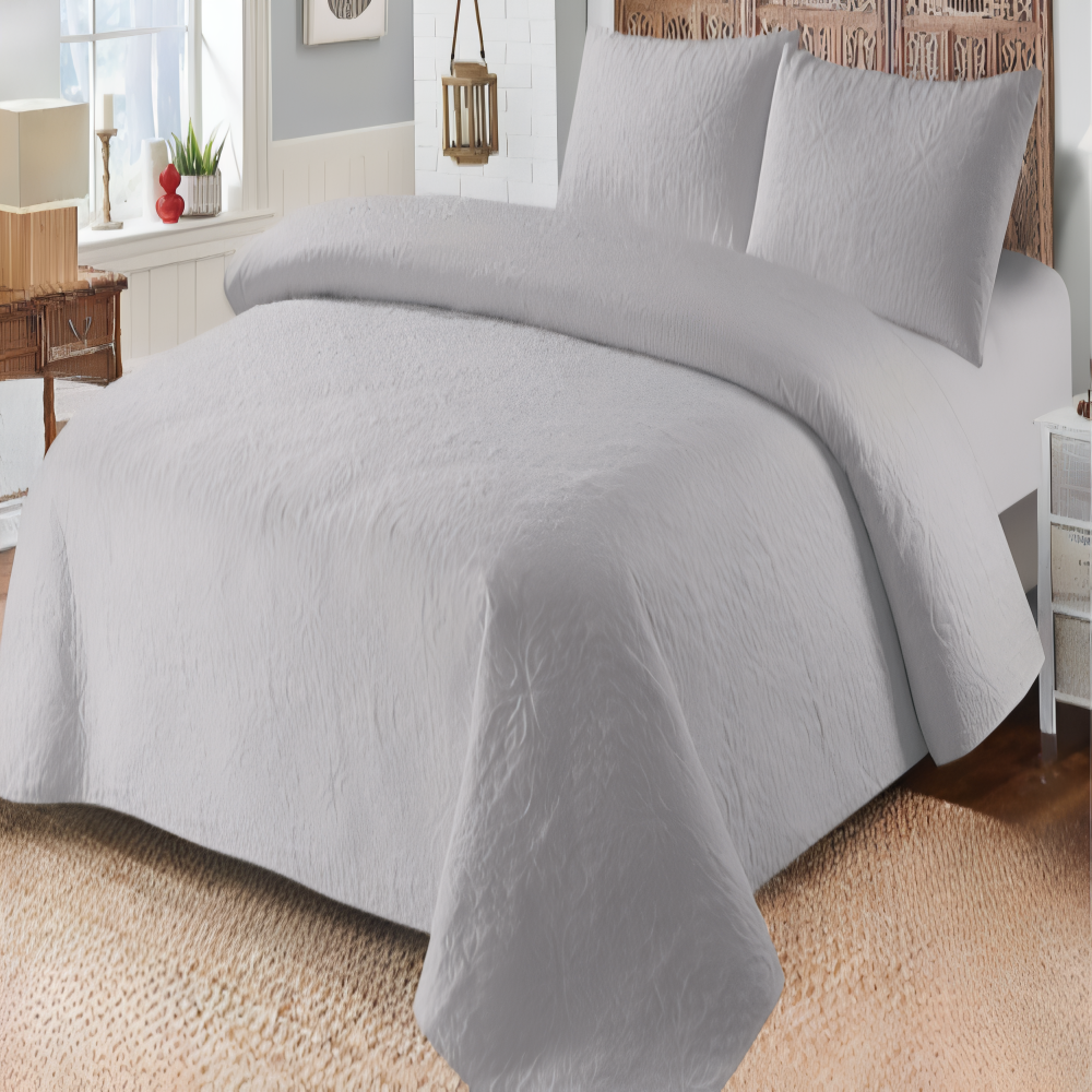 Sama Collection - 3 pcs Luxury Bed Spread Set – Egyptian Cotton Feel