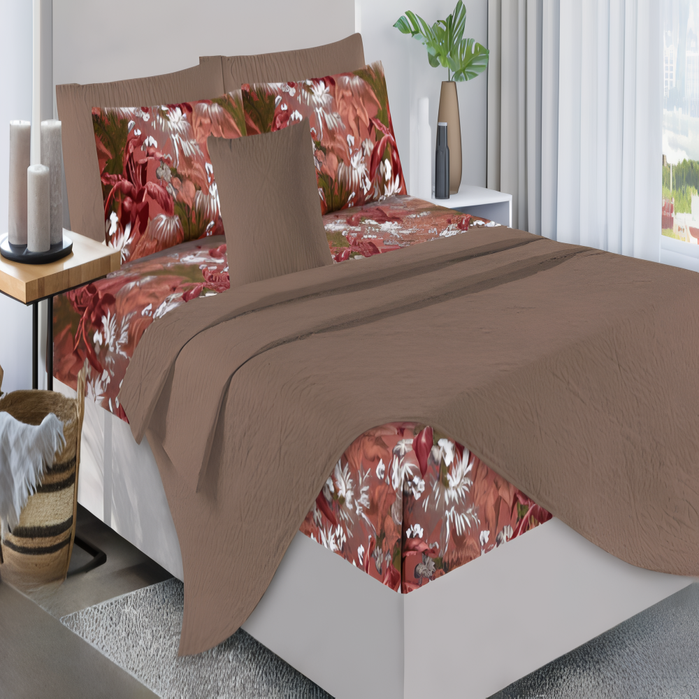 Royal Collection - Luxury Bed Spread Set - 7 pcs