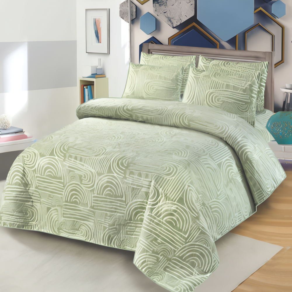 Star Collection - Luxury Bed Spread Set - 6 pcs