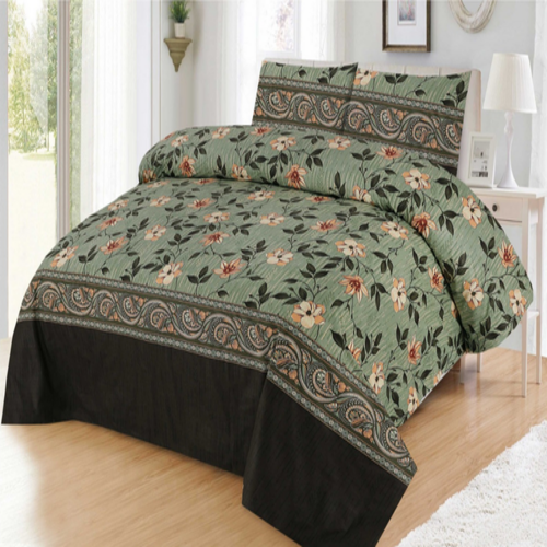 Rahat Collection - 3 pcs King Size Bed Sheet Set