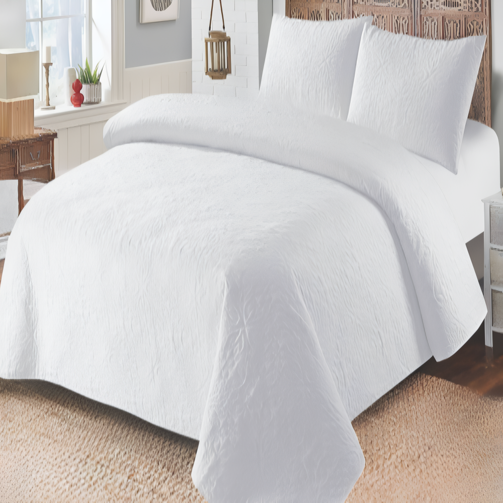 Sama Collection - 3 pcs Luxury Bed Spread Set – Egyptian Cotton Feel
