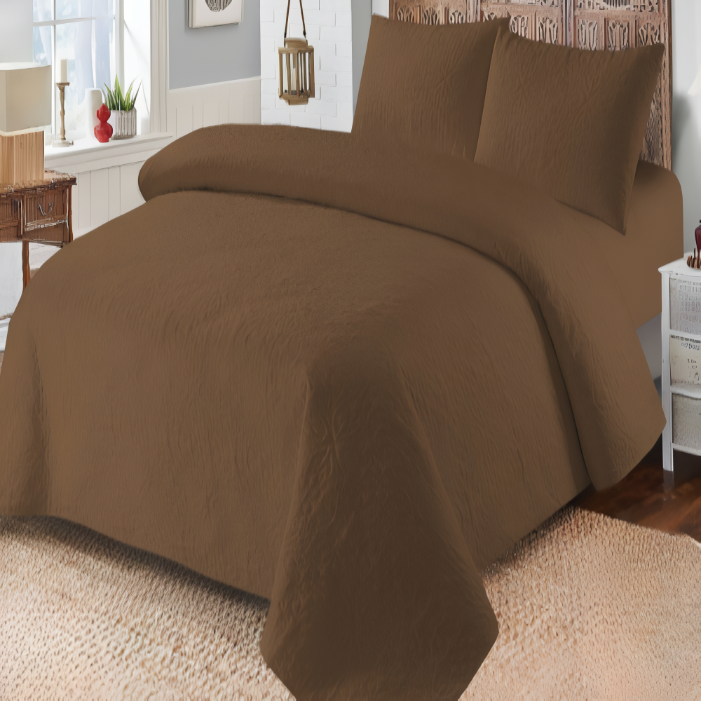 Sama Collection - 3 pcs Luxury Bed Spread Set – Egyptian Cotton Feel