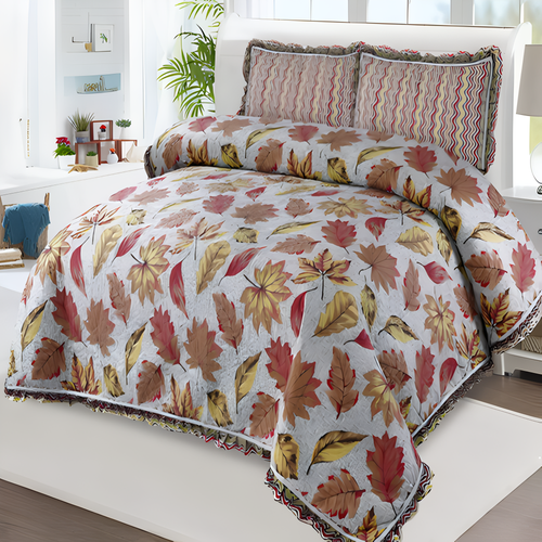 Haven Collection - 3 Pcs Fancy Bed Spread Set
